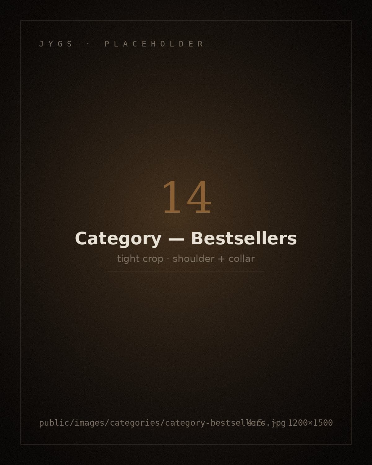 Editorial campaign image representing best sellers